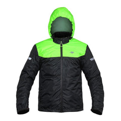 M200 RAIN JACKET – PRO(BLACK/GREEN) - LRL Motors