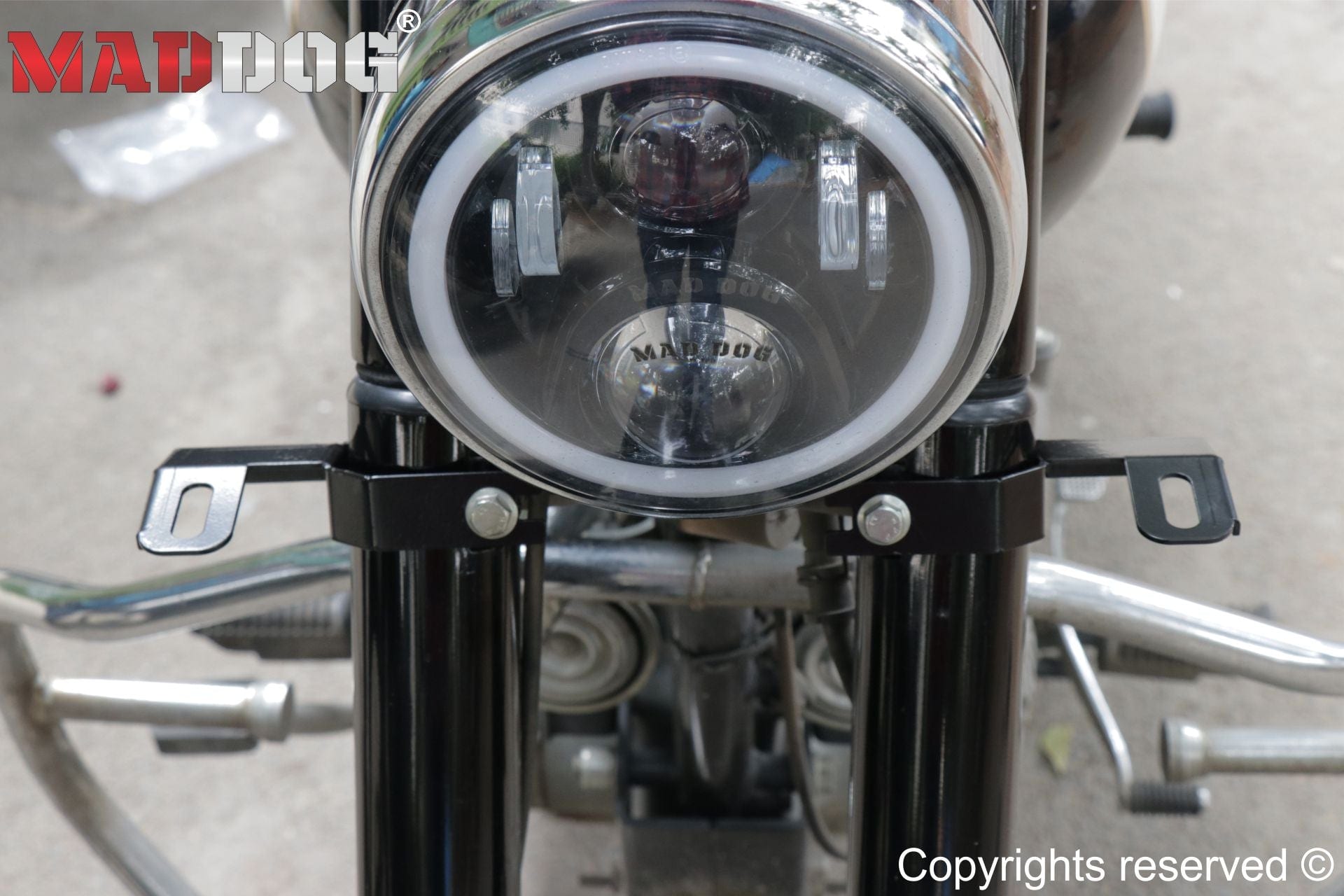 Mad dog Classic and Bullet Fork Mount Clamp - LRL Motors