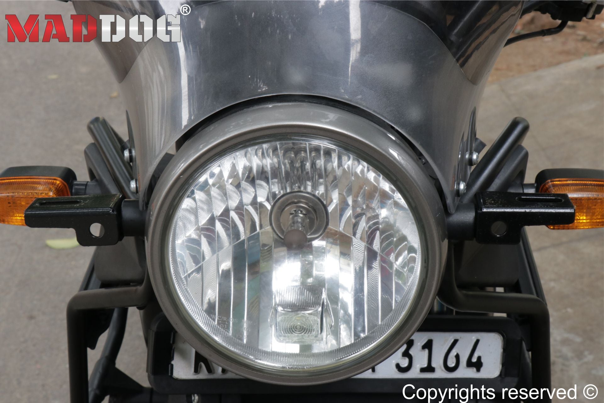 Mad Dog Universal Headlight Clamp - LRL Motors