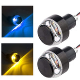 Motorcycle LED Indicator Dual Color Blinker Stylish Turn Signal Handle Bar Light for for Universal All Bikes - LRL Motors