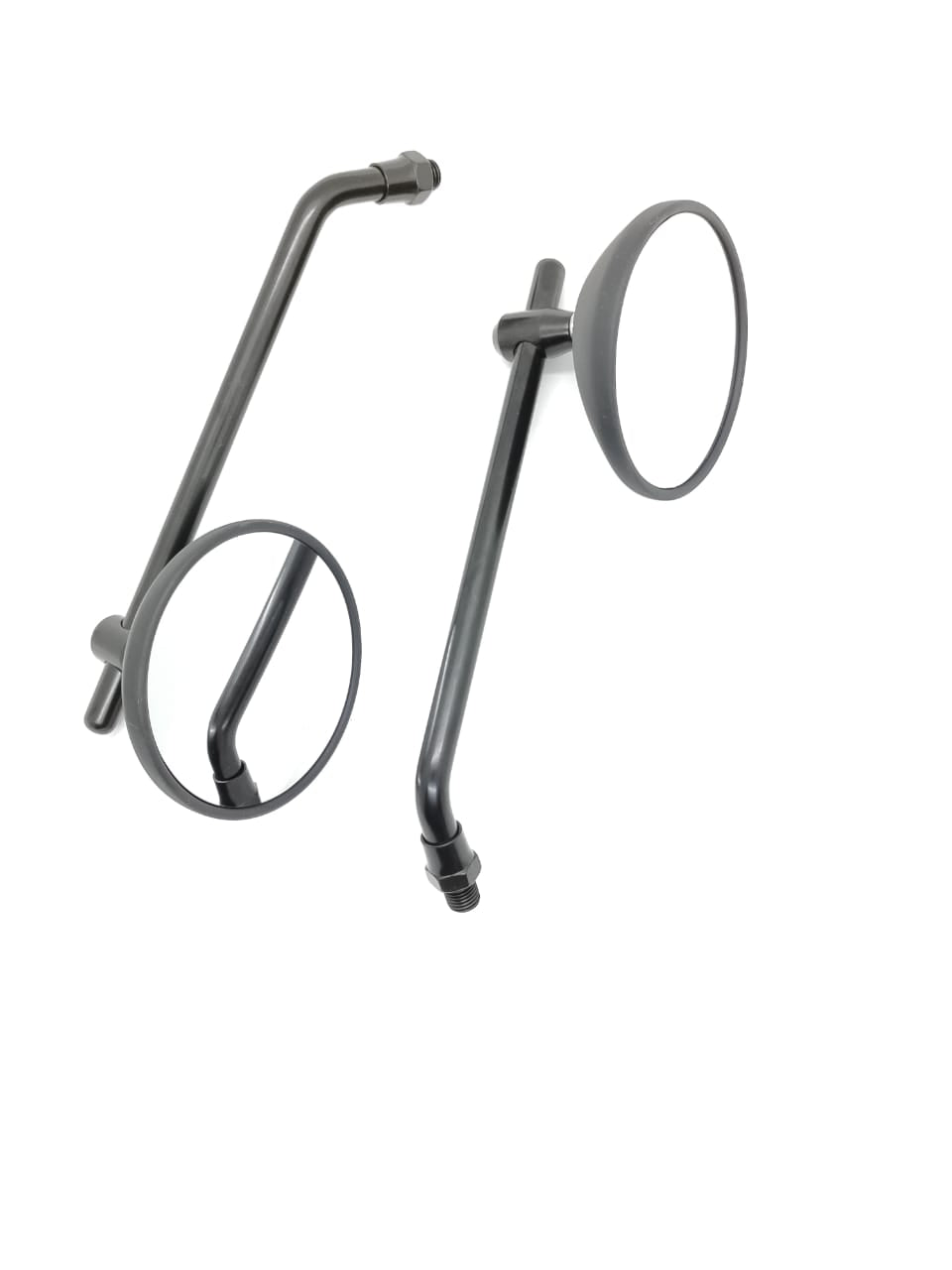 Motorcycle Round Classic Retro Mirrors - LRL Motors