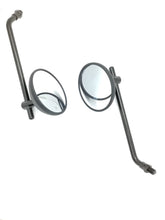 Motorcycle Round Classic Retro Mirrors - LRL Motors