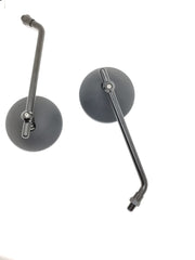 Motorcycle Round Classic Retro Mirrors - LRL Motors
