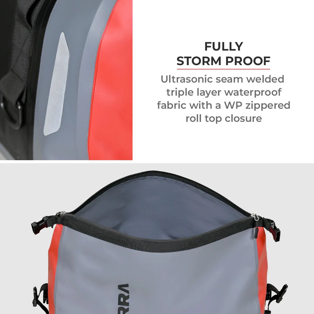 Motorcycle Tailbag Drybag 55L - Viaterra100% Waterproof (universal) - LRL Motors