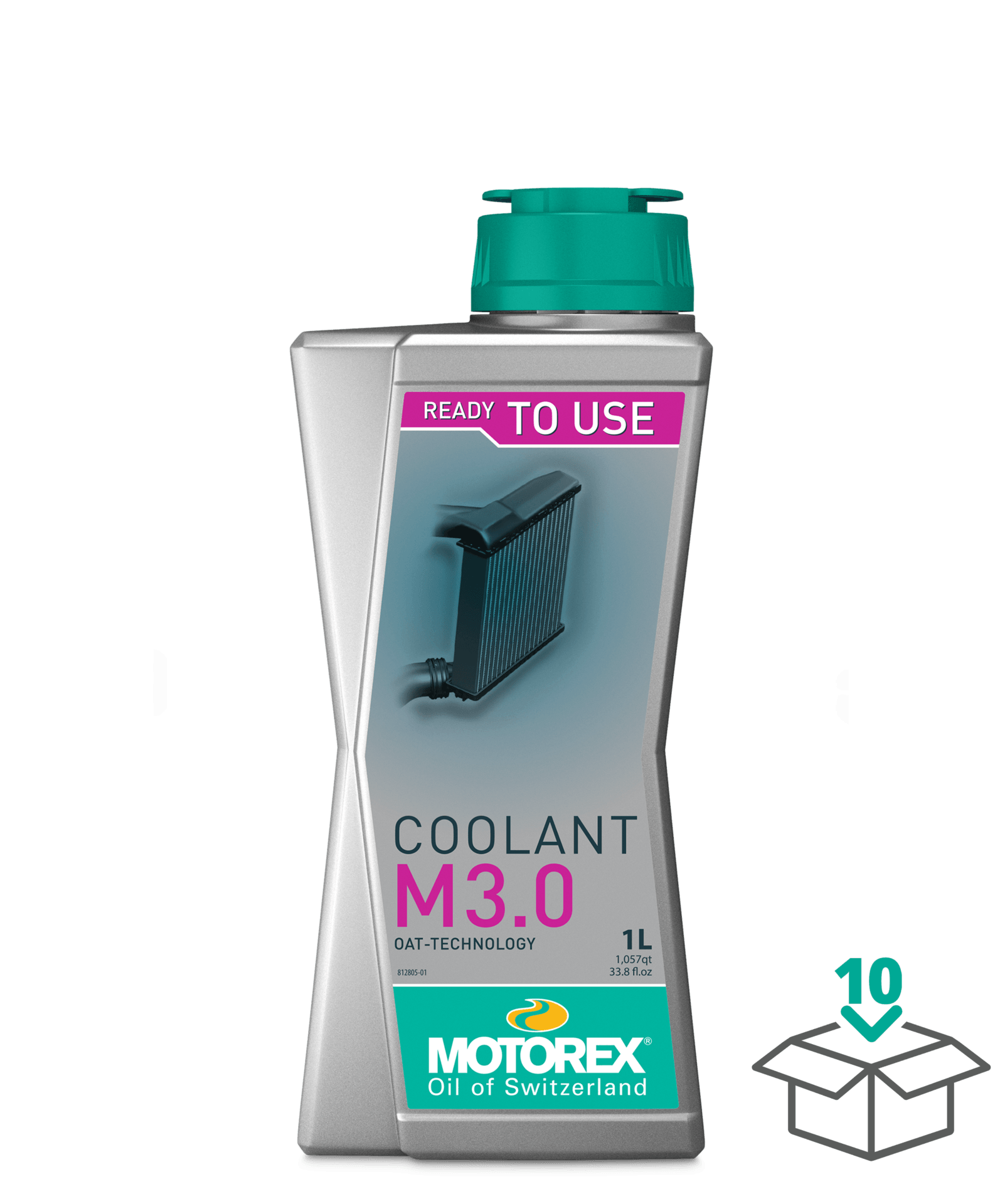 Motorex Coolant M3 Ready To Use ( 1 L ) - LRL Motors