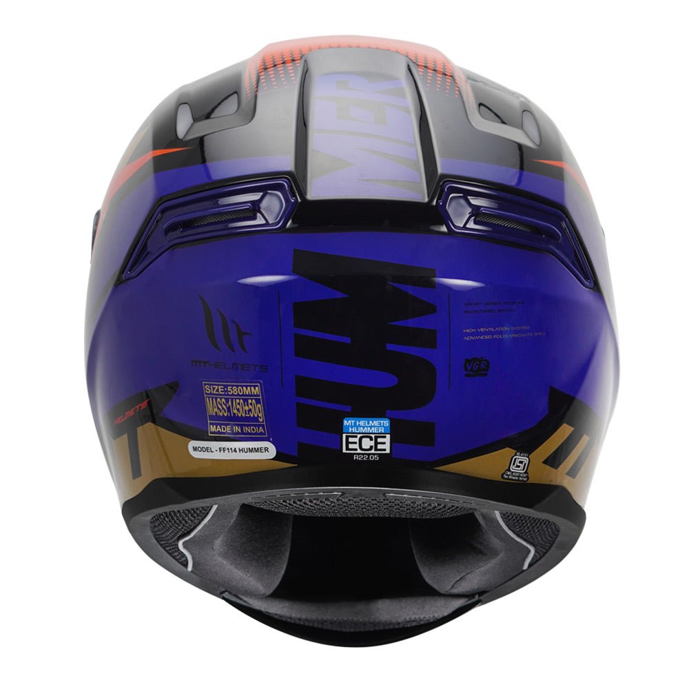 MT Helmets Hummer Brick Gloss - LRL Motors
