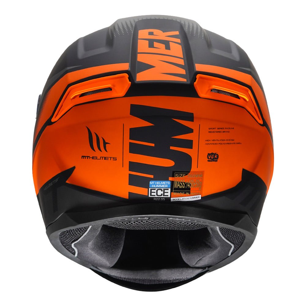 MT Helmets Hummer brick Matt - LRL Motors