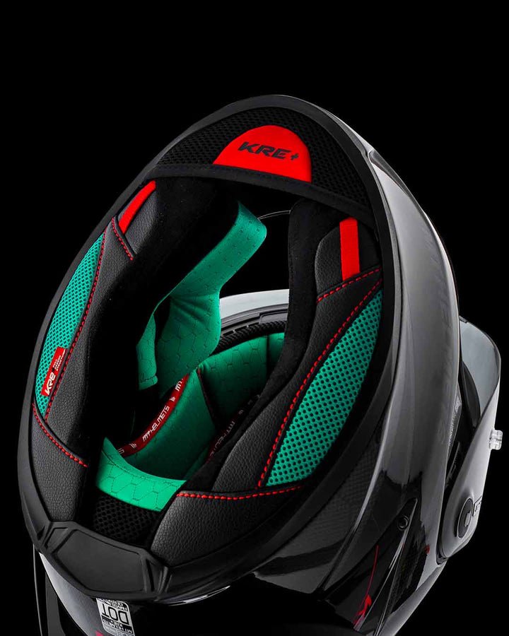 MT Helmets KRE plus carbon projectile gloss grey - LRL Motors