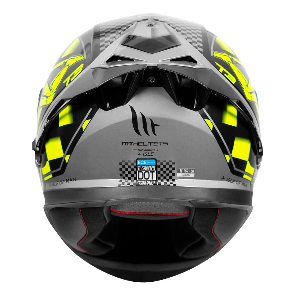 MT Helmets thunder 3 pro isle of man - LRL Motors