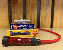 NGK High Performance Spark Plug and Cable Kit for RE Himalayan / Meteor 350 - LRL Motors