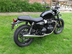 Norman Hyde TOGA Peashooter Exhausts for the Street Twin 900 - LRL Motors