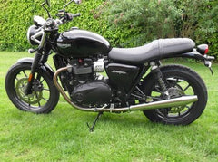 Norman Hyde TOGA Peashooter Exhausts for the Street Twin 900 - LRL Motors