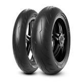 PIRELLI DIABLO ROSSO CORSA 2 120/70-ZR17 Tubeless 58 W Front Two Wheeler Tyre - LRL Motors