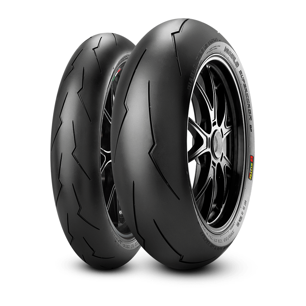 PIRELLI DIABLO SUPERCORSA V3 180/55ZR17 Tubeless 73 W Rear Two-Wheeler Tyre - LRL Motors