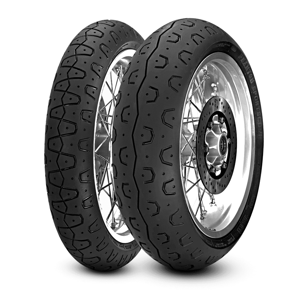 PIRELLI PHANTOM Sports Comp 100/90-18 Tubeless 65 H Front Two-Wheeler Tyre - LRL Motors