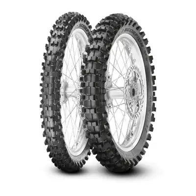 PIRELLI SCORPION MX EXTRA 120/100-18 68 M Rear Two-Wheeler Tyre (Requires Tube) - LRL Motors