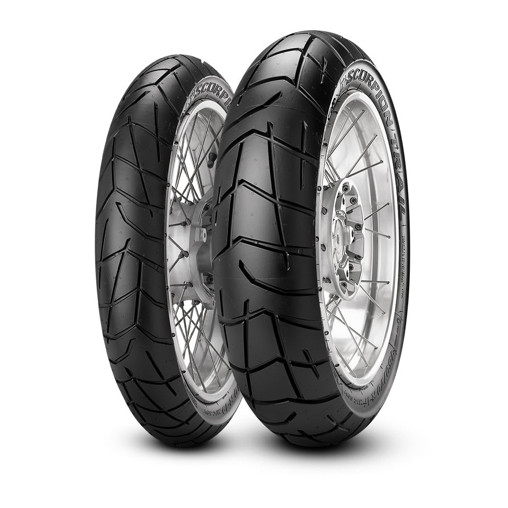 PIRELLI SCORPION TRAIL 90/90-21 Tubeless 54 V Front Two-Wheeler Tyre - LRL Motors