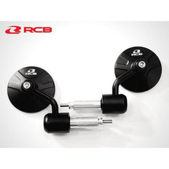 RCB Alloy Side Mirror S7 Series Bar End Type - Universal - LRL Motors