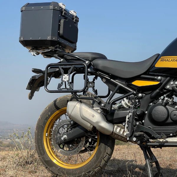 RE Himalayan 450 Auto engina 42 Ltr Top Box Black LRL Motors