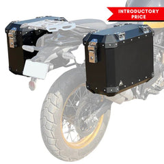 RE Himalayan 450 - Auto engina 72 Ltr Panniers(Black) - LRL Motors