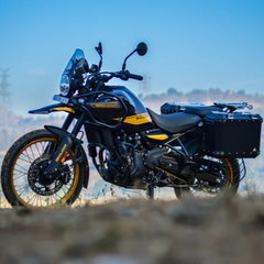 RE Himalayan 450 - Auto engina 72 Ltr Panniers(Black) - LRL Motors