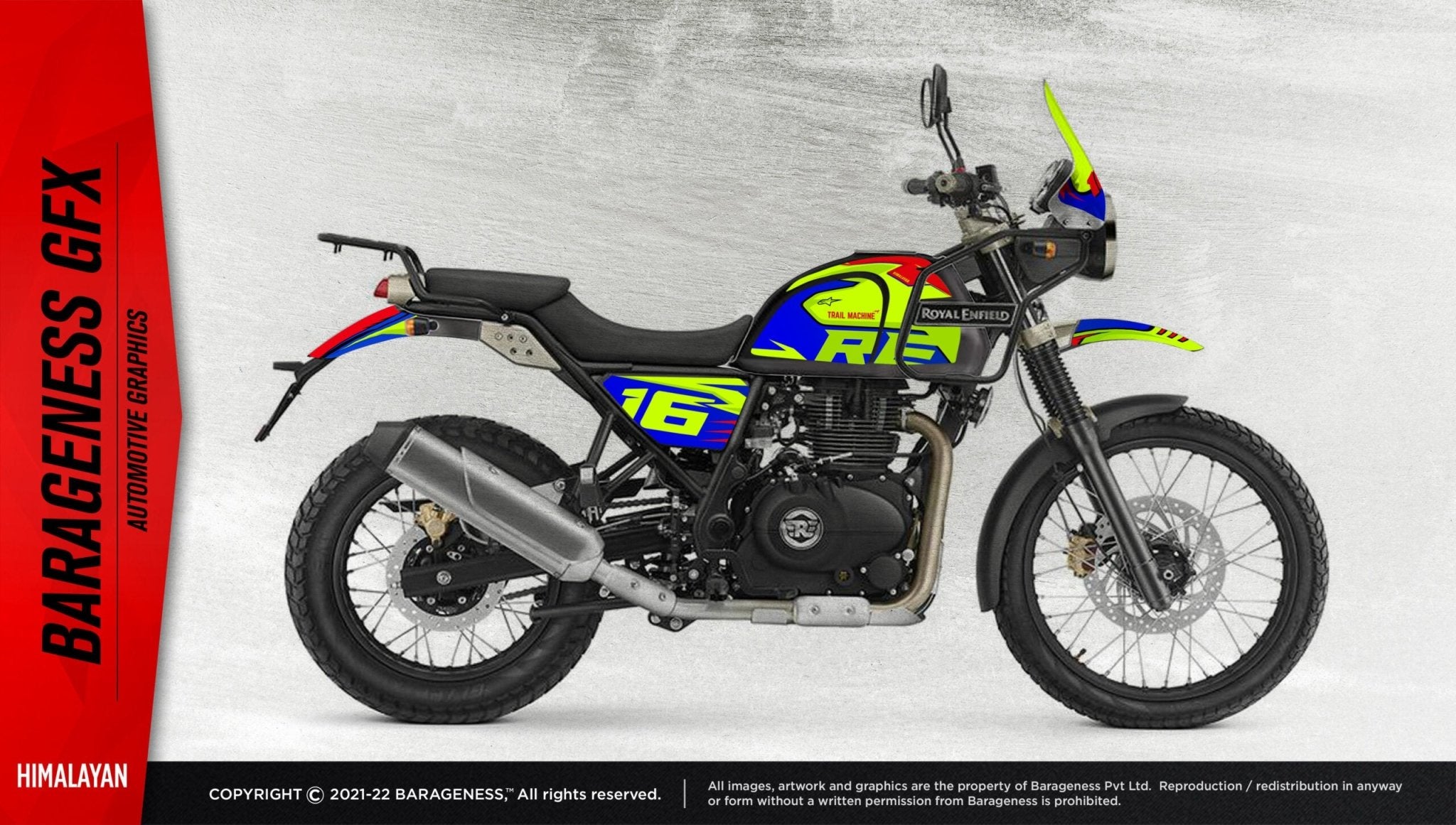 RE Himalayan Automotive Graphics - LRL Motors