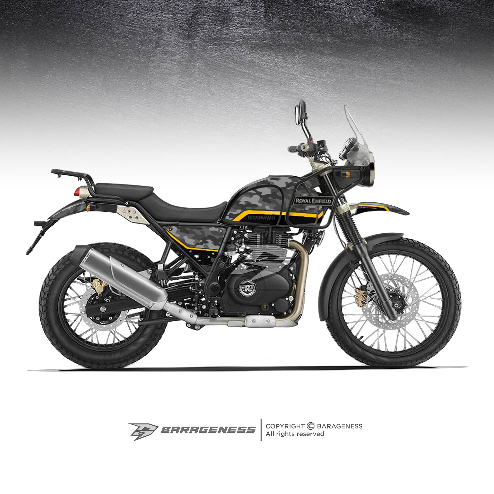 RE Himalayan Automotive Graphics - LRL Motors