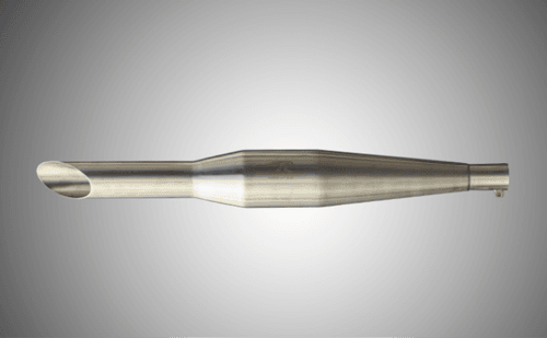 Red Rooster Performance Rumbler Exhaust- Matte Finish Unibody for - Royal Enfield Standard - LRL Motors