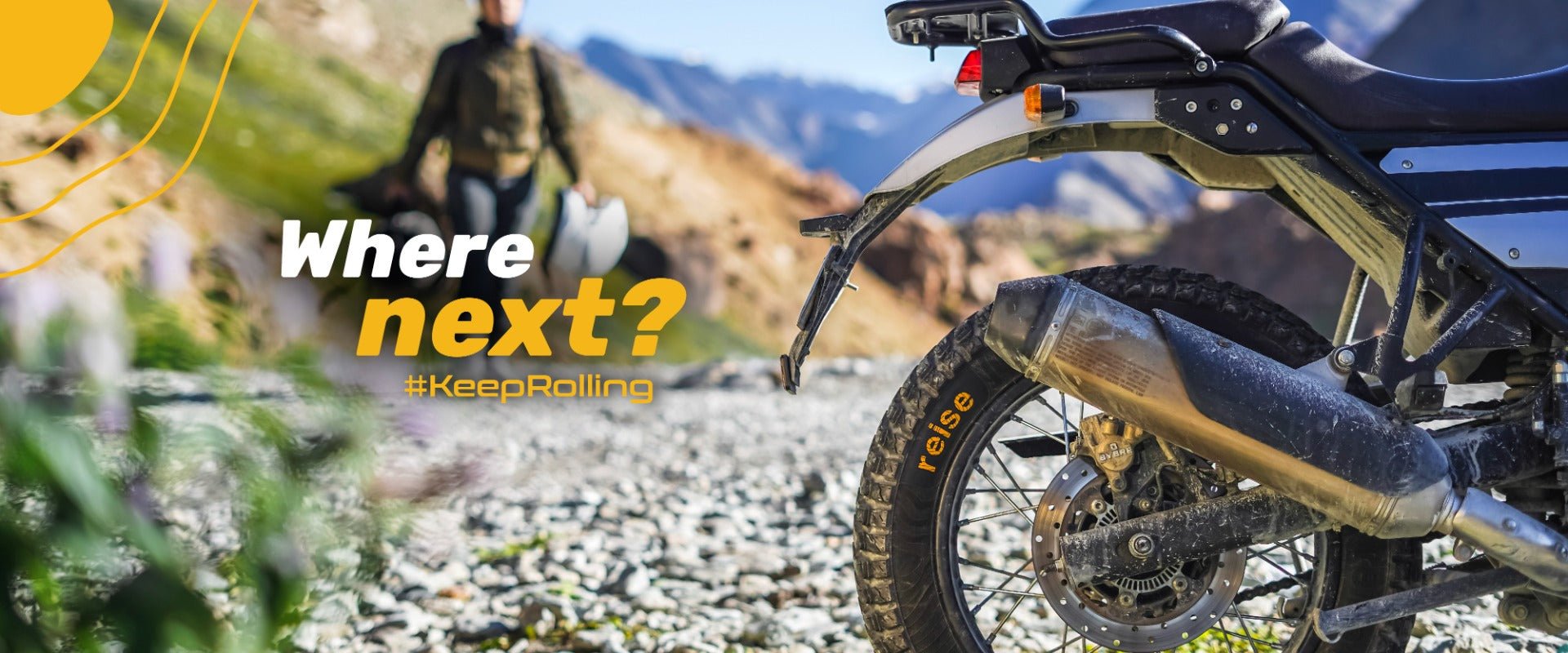 Reise Tyres for Himalayan front & rear - LRL Motors