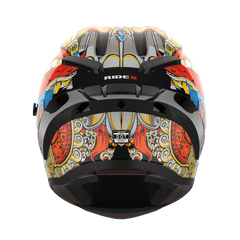 Ridex titanium diabo glossy helmet - LRL Motors