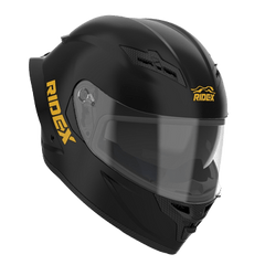 Ridex titanium midnight glossy helmet - LRL Motors