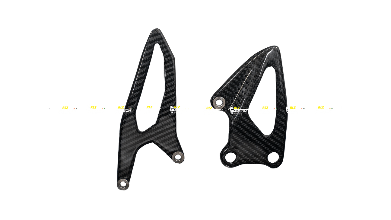 RLZ Carbon Fiber Heel Guards for Yamaha R1 2015+ - LRL Motors