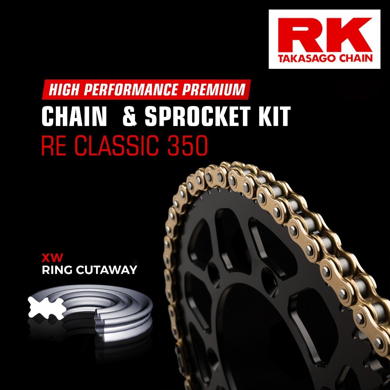 Royal enfield 2025 chain set price