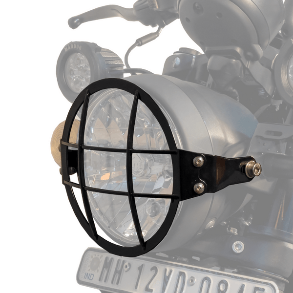 Royal Enfield Hunter 350 auto engina Headlight Guard/ Grill - LRL Motors