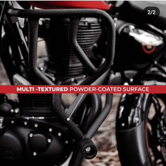 Royal Enfield Hunter 350 Maxima Crash Guard with Slider by 66Bhp - LRL Motors