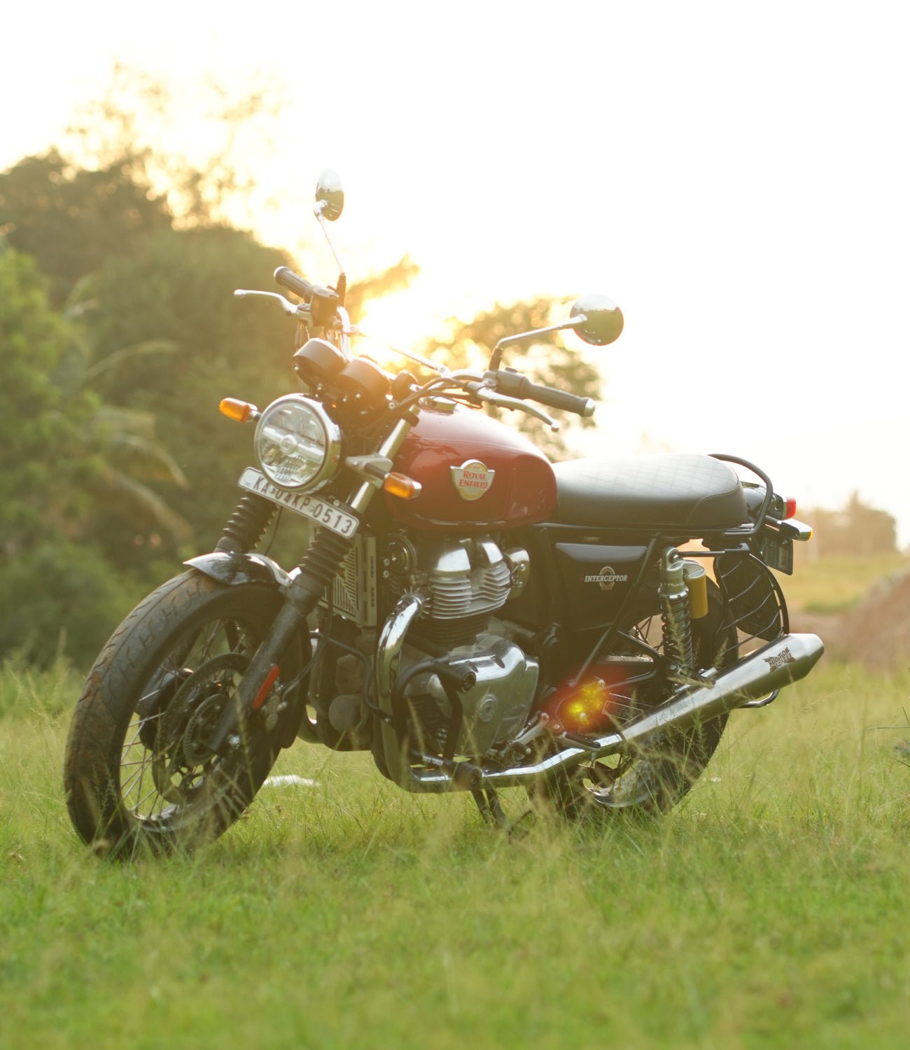 Royal Enfield Interceptor/ Continental GT 650 Moto torque Drag Exhaust - LRL Motors