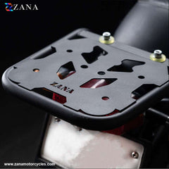 Royal Enfield Interceptor/ GT 650 Top rack with plate W-1 compatible with pillion back rest - LRL Motors