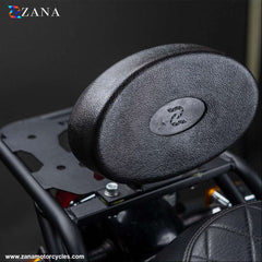 Royal Enfield Interceptor/ GT 650 Top rack with plate W-1 compatible with pillion back rest - LRL Motors