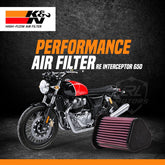 Royal Enfield Interceptor K&N Air Filter - LRL Motors