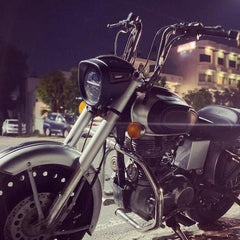 Royal Enfield Standard (2015-22)-Headlight Mask Saiga parts - LRL Motors