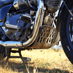 Royal Enfield Super Meteor 650 Auto Engina Bash Plate With Support Frame - LRL Motors