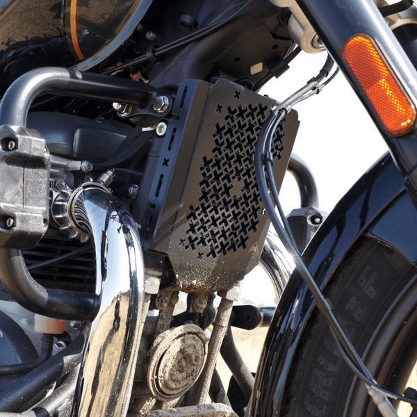 Royal Enfield Super Meteor 650 Auto Engina Radiator Guard - LRL Motors