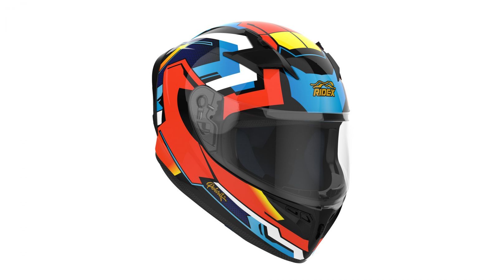 RYDEX HELMET POLARIS - FLOREO RED - LRL Motors