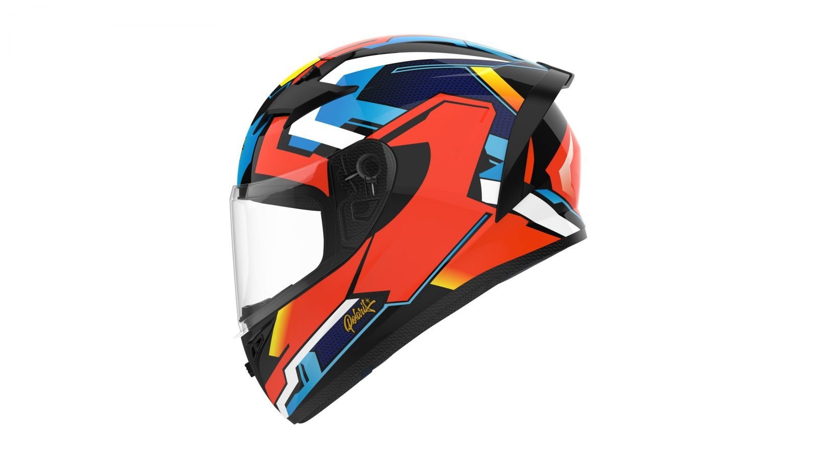 RYDEX HELMET POLARIS - FLOREO RED - LRL Motors