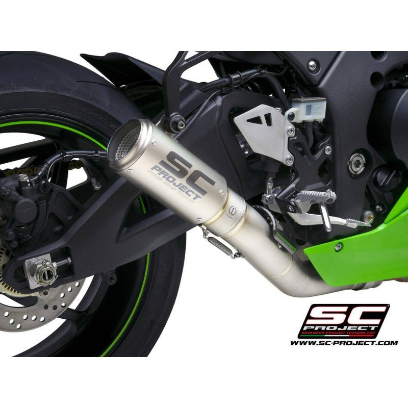 SC PROJECT CR-T TITANIUM EXHAUST FOR KAWASAKI ZX10R(2021-22) - LRL Motors
