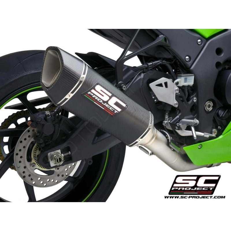 SC PROJECT SC1-R CARBON EXHAUST FOR KAWASAKI ZX10R(2021-22) – LRL