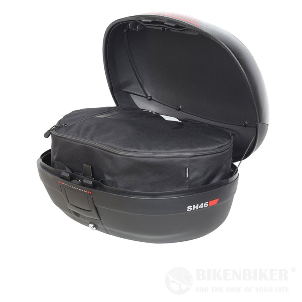 SHAD - SH46 Top Case - BLACK RED - LRL Motors