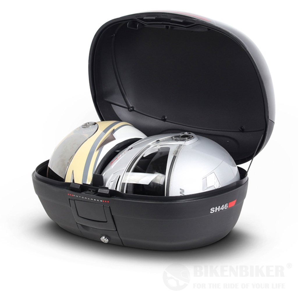 SHAD - SH46 Top Case - BLACK RED - LRL Motors