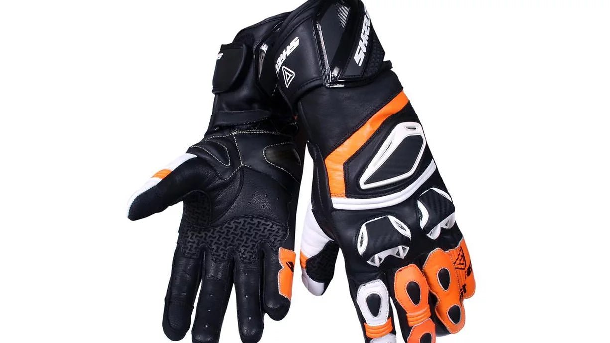 Shield Flame Full Gauntlet Gloves - LRL Motors
