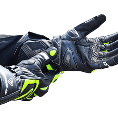Shield Viper X Full Gauntlet Fluro Gloves - LRL Motors